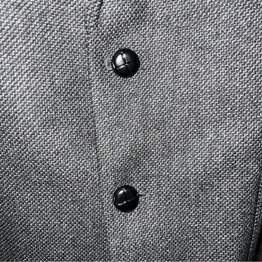 PJ Paul Jones Men’s Charcoal Herringbone Wool Blend Blazer Jacket Size XL NWT - Picture 4 of 13